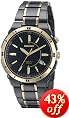 Seiko Men's Kinetic Black Ion Watch #SKA366
