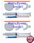 2 - Watts Power White 36% Professional Deep Stain Formula Teeth Whitening Kits with New FCP Anti-cavity, Enamel Booster Gels