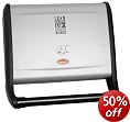 George Foreman 14053 5 Portion Family Grill with Sloped Grill Design