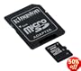 Kingston 8 GB microSDHC Class 4 Flash Memory Card SDC4/8GB