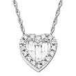Diamond Heart Pendant