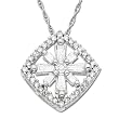 Diamond Square Pendant