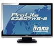 iiyama 26インチワイド液晶ディスプレイ  アスペクト比固定拡大機能搭載 ブラック PLE2607WS-B1
