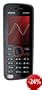 Nokia 5220 XpressMusic red (individualisierbares Design, MP3, Bluetooth, Kamera mit 2 MP) Handy ohne Vertrag, ohne Branding, kein Simlock