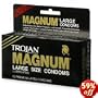Trojan Magnum Large Size Latex Condoms, Lubricated, 12-Count Boxes (Pack of 3)