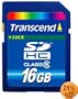Transcend 16 GB Class 6 SDHC Flash Memory Card TS16GSDHC6E [Amazon Frustration-Free Packaging]