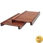 John Louis Home JLH-571 Standard Adjustable Shelves Kit, Red Mohagany