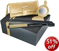Nicky Clarke Golden Goddess Ltd Edition Nano Gold Straightener Gift Set