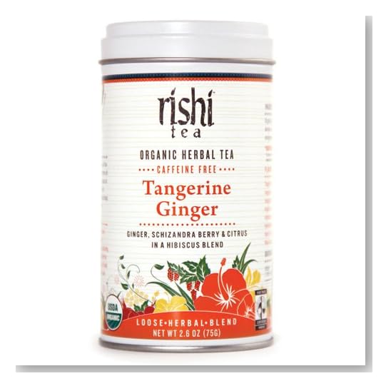 Rishi Tea Organic Tangerine Ginger Loose Tea, 2.6-Ounce Tin (Pack of 3)