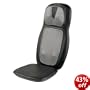 HoMedics 2 in 1 Back & Shoulders Massager with Heat, SBM-500HA-3GB