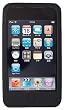 Rix iJacket silicon iPod touch 2G 専用シリコンケース 液晶保護フィルム付属 ブラック RX-IPS2GTOB