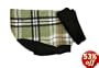 Premier Pet Fido Fleece Dog Coat Preppy Puppy Plaid, Size 14