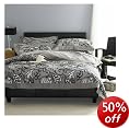 Ashley Wilde Linda Barker Design, Jenna Bed Throw, Charcoal, 150 x 220 cm