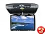 XO Vision GX2148 9-Inch Wide Screen Overhead Monitor with Built-in DVD Player, USB and SD Card Inputs, and FM Transmitter