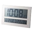 IDEA LABEL ビッグ電波LCDウォールクロック LCR059-WH 2190506