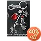Twilight Lion and Lamb Keyring