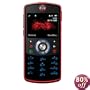 Motorola MOTOROKR EM30 Unlocked Phone with 2 MP Camera, MP3 Player, and MicroSD Slot--International Version with No Warranty (Cherry Red)