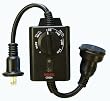 リーベックス 光センサー付きタイマーコンセント CDS24