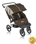 Baby Jogger City Classic Double Stroller, Brown & Stone