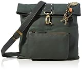 Umhängetasche "Dispatch" aus Leder von Catwalk Collection - Größe: B: 28 H: 27 T: 3 cm