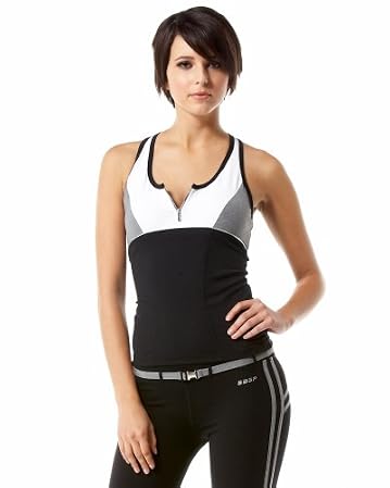 Half Zip Heather Racerback Tank Half Zip Heather Racerback Tank