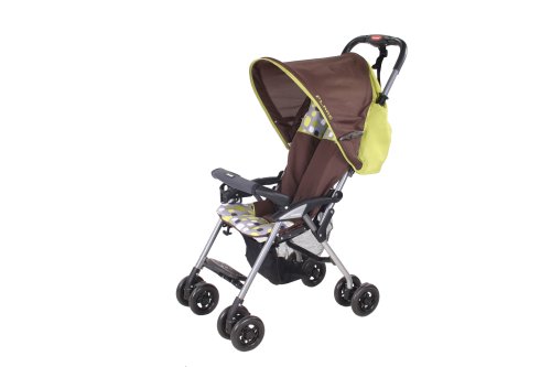 Jeep Cherokee Sport Lightweight Stroller Tan Impulse. Combi Flare Lightweight Stroller - Edamame/ Brown