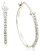 Diamond Hoop Earrings