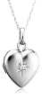 Diamond Heart Locket