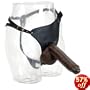Doc Johnson Mr. Marcus Vac-U-Lock Leather Harness and R5 C**k