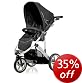 Britax Vigour 3 Three-Wheeled Pushchair (Anthracite Black)