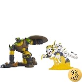 Bakugan 2" Duo Dioramas Bakugan Tigrerra Vs Gorem