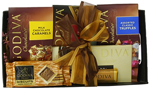 Wine.com Godiva Connoisseur Gift Basket