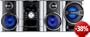Sharp CD-SW 340 H Kompaktanlage (CD/WMA/MP3-Player, 5-fach CD-Wechsler, UKW/MW-Tuner, Kassettendeck, 2-Wege Lautsprecher) schwarz