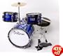 DeRosa by Bridgecraft Child Drum Set *BLUE - DRM 312 - For 3 to 5 yrs