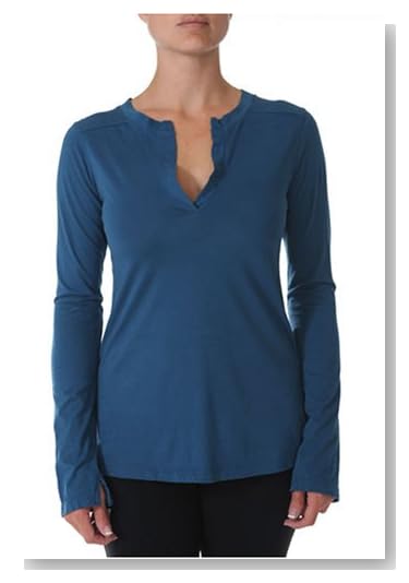 Beyond Yoga Organic Pima Long Sleeve Henley