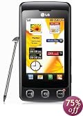 LG KP500 Cookie Unlocked Phone (Black)--International Version with No Warranty