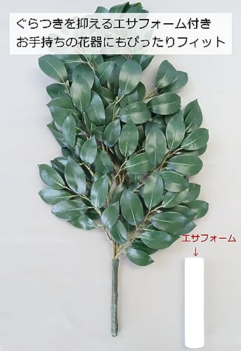 茎を包んで榊の向きを安定させる「エサフォーム」