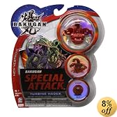 Bakugan Special Attack Turbine Helios Color Varies