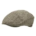 Wool Blend Herringbone ML Ivy Cap - Brown