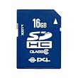 PLANEX ハイスピードClass6対応 SDHCカード16GB (トリスター携帯万能Lite/抹消プロダウンロード付) PL-SDHC16G