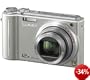 Panasonic DMC-TZ6EG-S Digitalkamera (10 Megapixel, 12-fach opt. Zoom, 2,7" Display, Bildstabilisator) silber