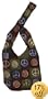 Peace Symbol Sling Handbag Purse