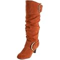 Naughty Monkey Women's D Ring Suede Boot