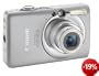 Canon Digital IXUS 95 IS Digitalkamera (10 Megapixel, 3-fach opt. Zoom, 2,5" Display, Bildstabilisator) Silver