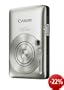 Canon Digital IXUS 100 IS Digitalkamera (12 Megapixel, 3-fach opt. Zoom, 2,5" Display, HDMI, SLIM) Silver