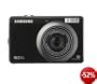 Samsung PL60 Digitalkamera (10 Megapixel, 5-fach opt. Zoom, 2,7" Display, dualer Bildstabilisator) schwarz