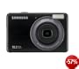 Samsung PL50 Digitalkamera (10 Megapixel, 3-fach opt. Zoom, 6,9 cm (2,7 Zoll) Display, Bildstabilisator) schwarz