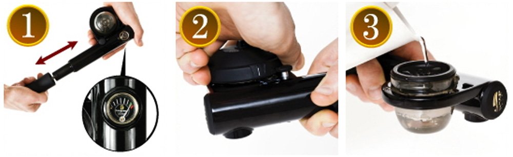 �n���f�B�^�G�X�v���b�\�}�V�� �n���h�v���b�\(Handpresso) DHP01