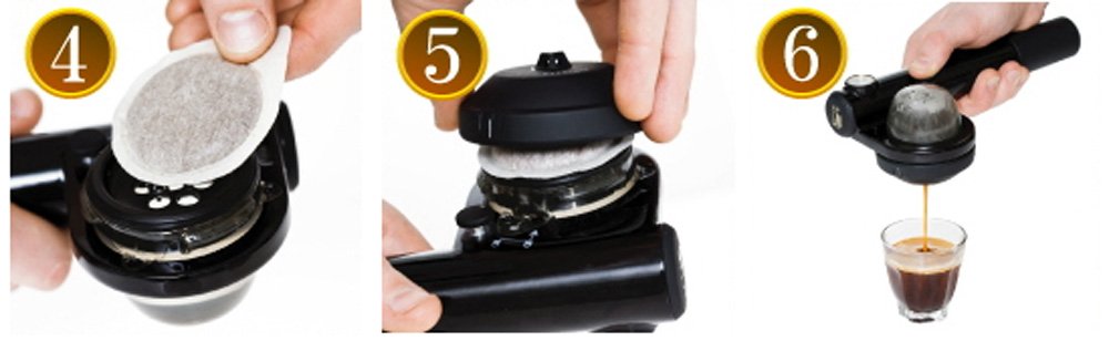 �n���f�B�^�G�X�v���b�\�}�V�� �n���h�v���b�\(Handpresso) DHP01