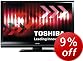  Toshiba 19AV615DB 19-inch Widescreen HD Ready LCD TV with Freeview - Black